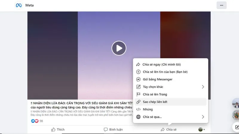 2 cách tải video Facebook về điện thoại, máy tính siêu đơn giản và nhanh chóng