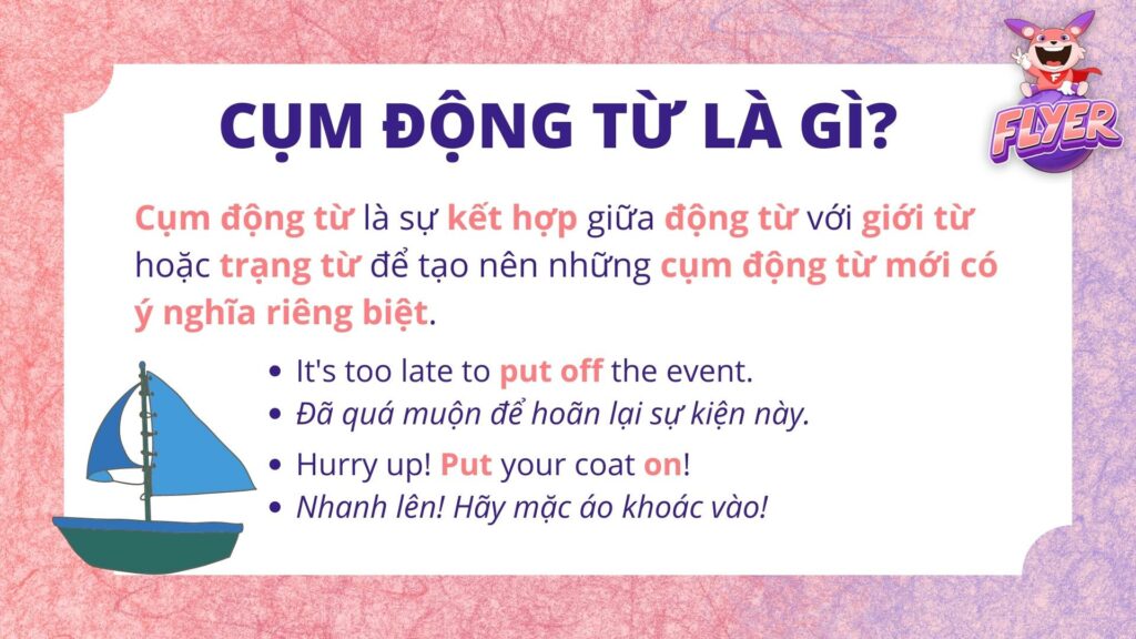 “Put” đi với giới từ gì? 20+ cụm động từ (phrasal verb) với “Put”