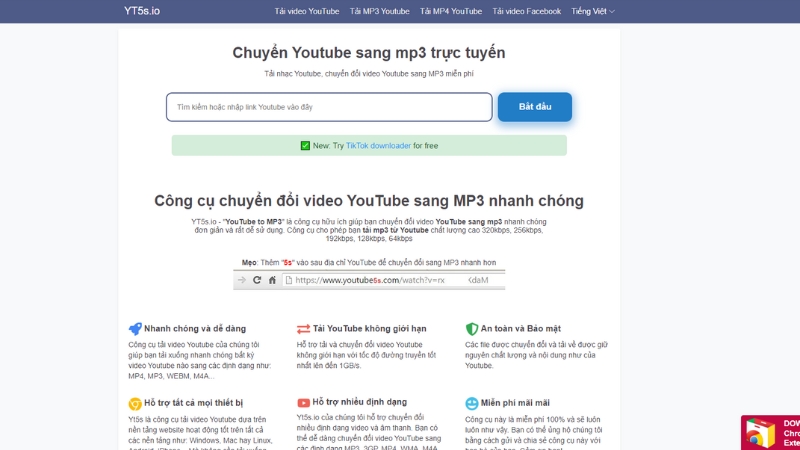 Chi tiết cách chuyển youtube sang mp3