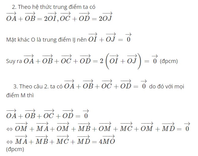 Tích Vectơ Với Một Số: Lý Thuyết Và Bài Tập - Toán 10