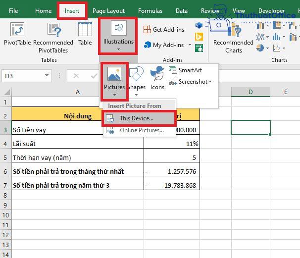 3 bước chèn ảnh vào Excel không phải ai cũng biết