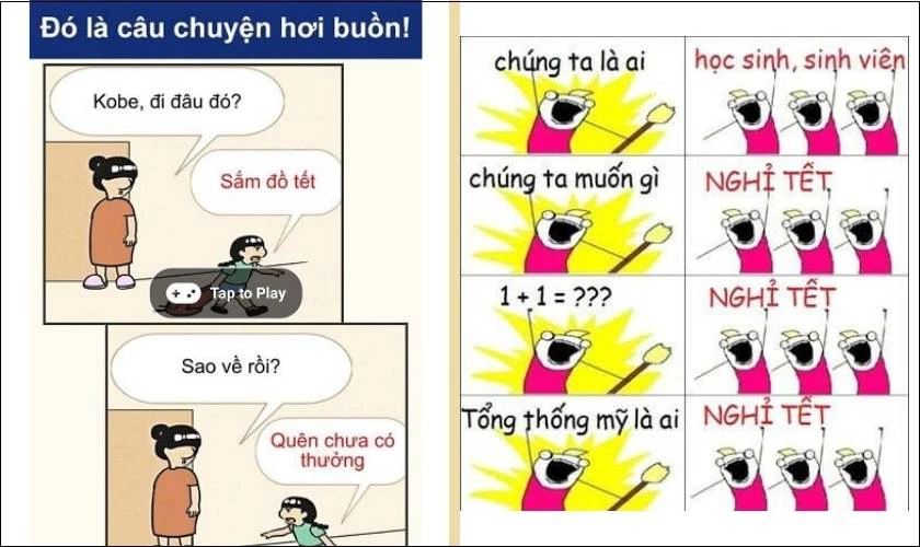 Sưu tầm 50+ mẫu meme Tết độc đáo cho Tết 2024