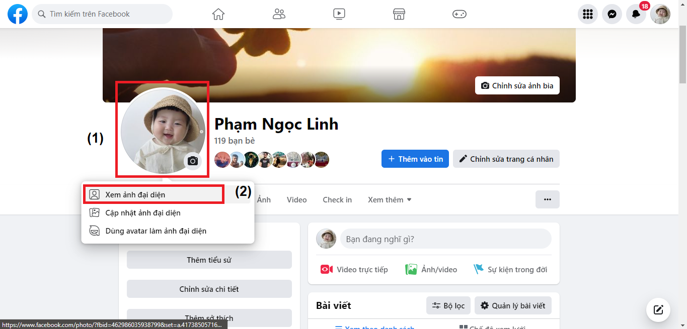 Mách bạn cách đặt avatar Facebook mặc định cực kì đơn giản