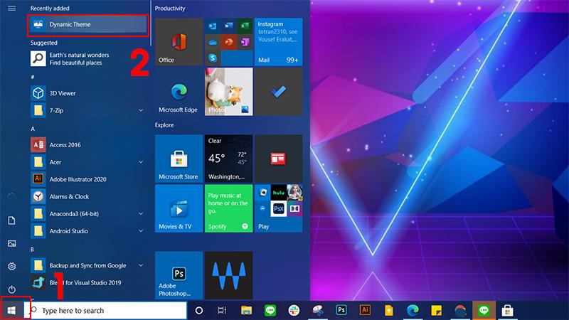 Cách thay đổi hình nền máy tính Windows 10, 11 nhanh chóng