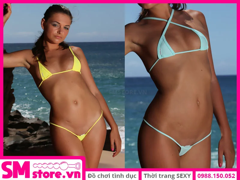 18 loại bikini siêu nhỏ và mỏng xuyên thấu cho cả Nữ và Nam