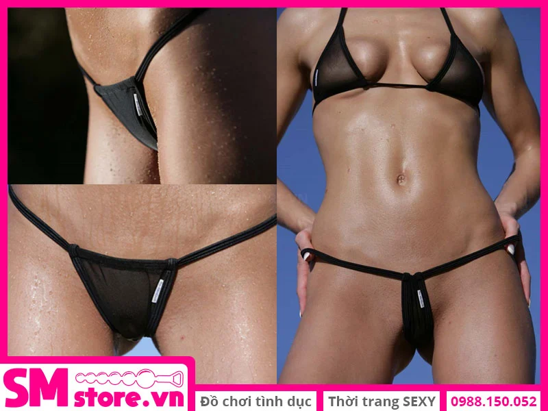 18 loại bikini siêu nhỏ và mỏng xuyên thấu cho cả Nữ và Nam