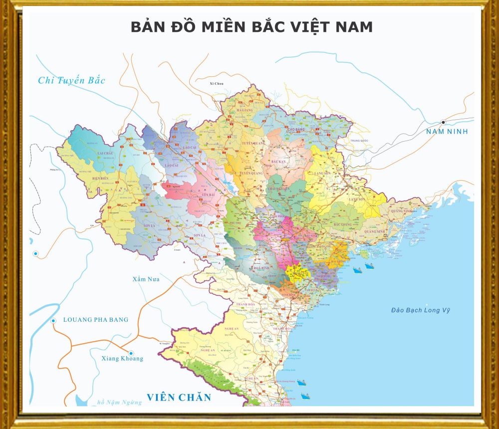 Bản đồ Việt Nam phóng to mới nhất 2024|Vector, 3D full 63 tỉnh