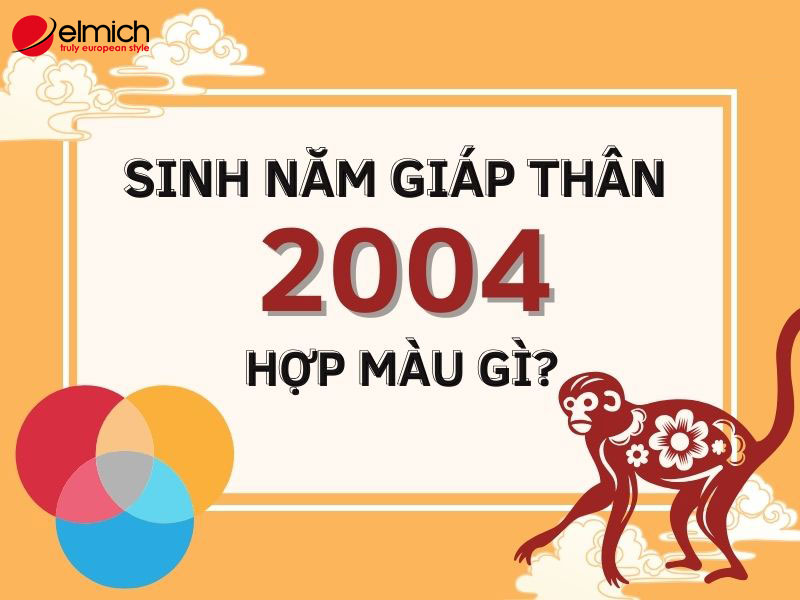 Nam, nữ 2004 tuổi Giáp Thân mệnh gì, hợp màu gì?