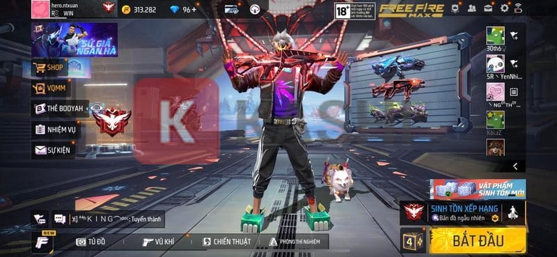 Tặng Acc Free Fire miễn phí - Nhận +900 Nick đăng nhập qua Facebook 2024