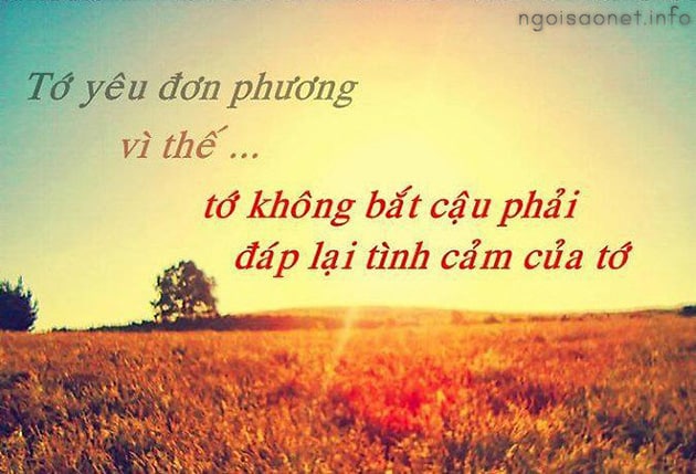 Những Hình Ảnh Yêu Đơn Phương Đẹp Và Buồn Nhất