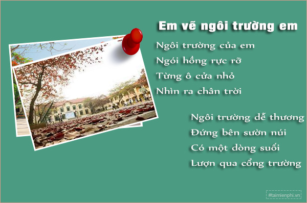 Những Bài Thơ Về Trường Học Ý Nghĩa Nhất