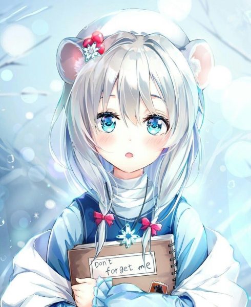 Ảnh Anime Girl Tóc Trắng: Nét Đẹp Tinh Tế Của Nhân Vật Anime Nữ