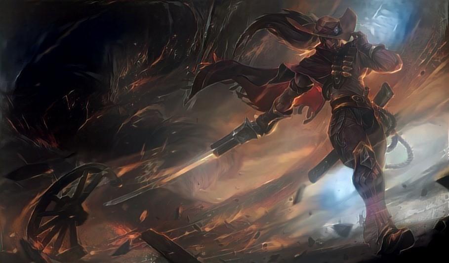 Bức tranh Yasuo ma kiếm tuyệt đẹp