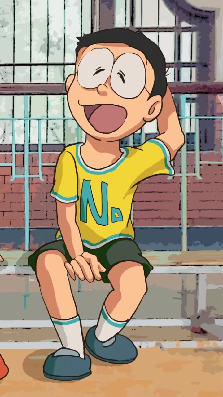 Nobita trong anime vô cùng phong cách