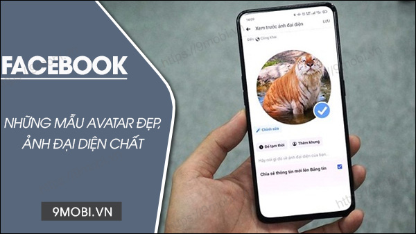 Avatar Facebook độc đáo, ấn tượng cho nam và nữ