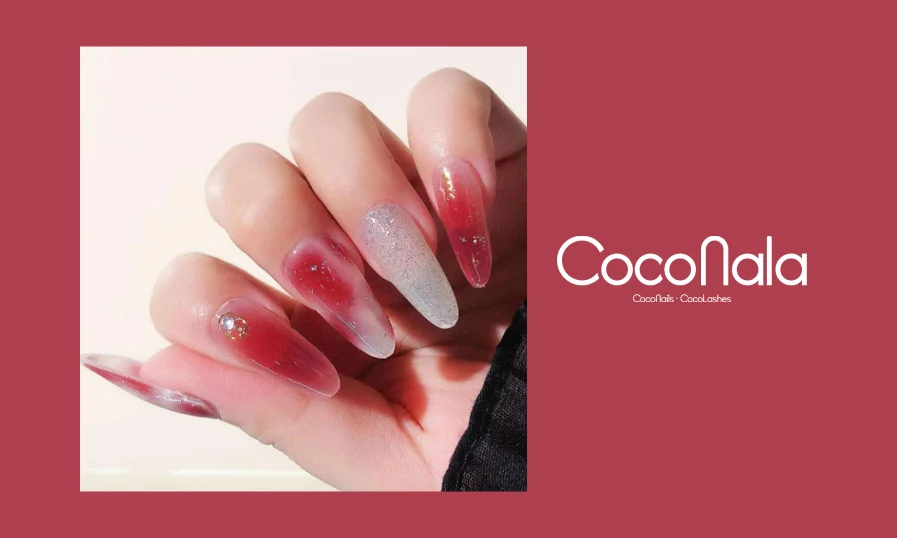 Các mẫu nail màu đỏ rượu đẹp dành cho đôi tay quyến rũ