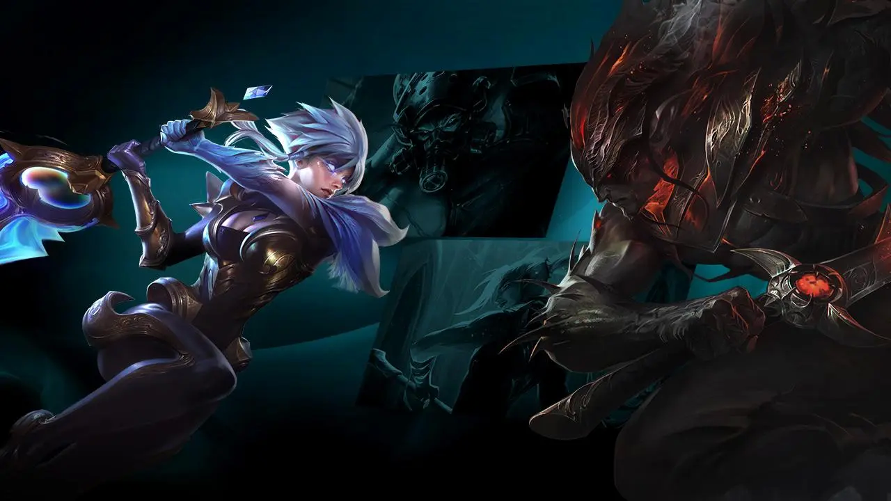 Bức tranh Yasuo ma kiếm tuyệt đẹp