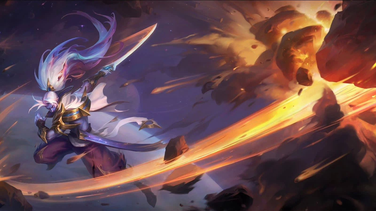 Bức tranh Yasuo ma kiếm tuyệt đẹp