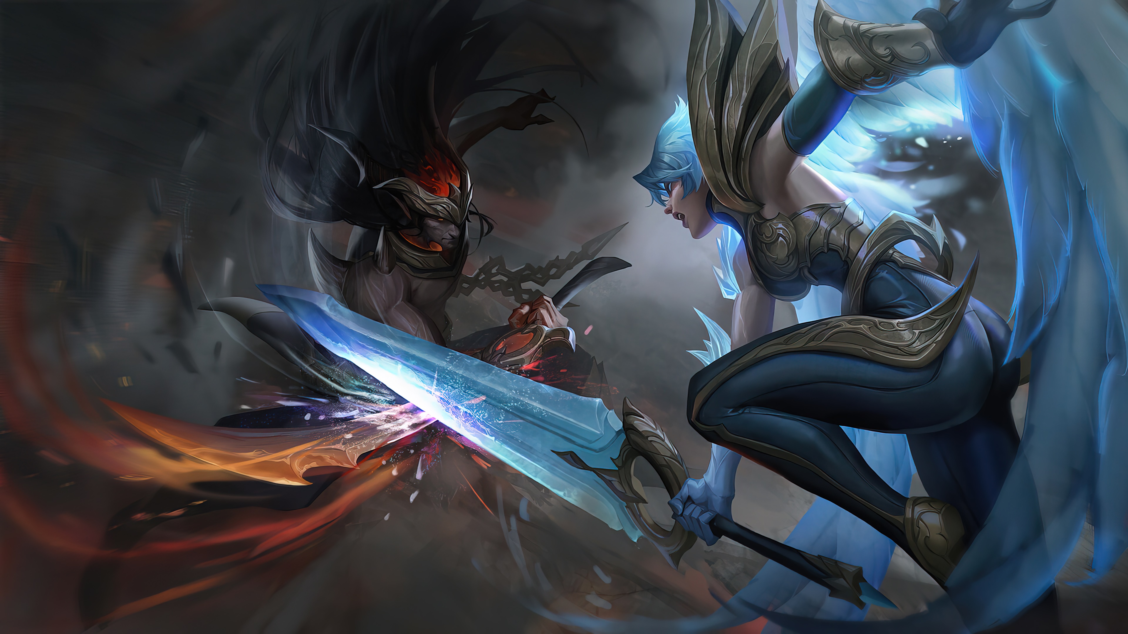 Bức tranh Yasuo ma kiếm tuyệt đẹp