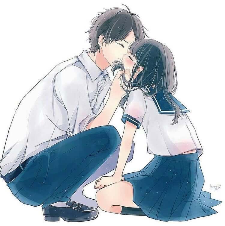 Ảnh anime couple: Lạc bước vào thế giới ngọt ngào của các cặp tình nhân