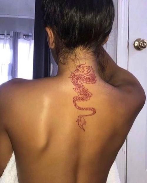 200 hình xăm con rồng mini cute cho cả nam và nữ chọn lọc - Genztattoo