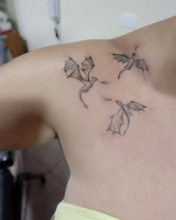 200 hình xăm con rồng mini cute cho cả nam và nữ chọn lọc - Genztattoo