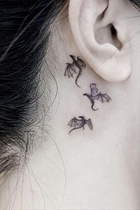 200 hình xăm con rồng mini cute cho cả nam và nữ chọn lọc - Genztattoo