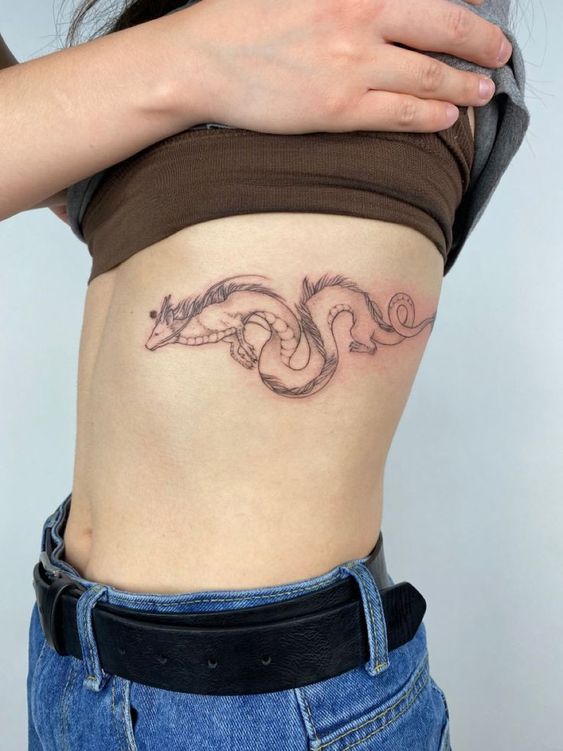 200 hình xăm con rồng mini cute cho cả nam và nữ chọn lọc - Genztattoo