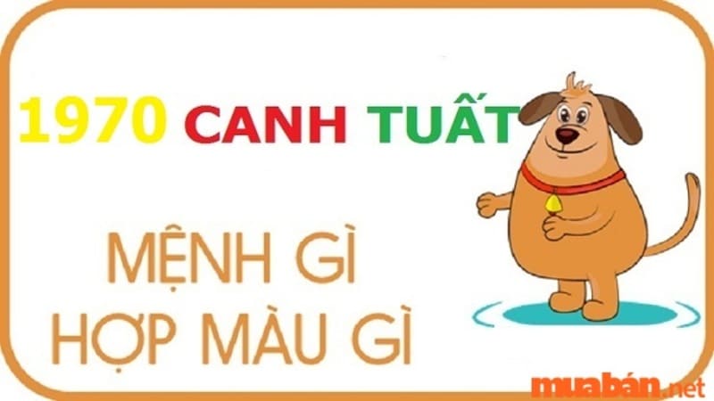 Tuổi Canh Tuất sinh năm 1970 mệnh gì, hợp và kỵ màu gì, hướng nào tốt?