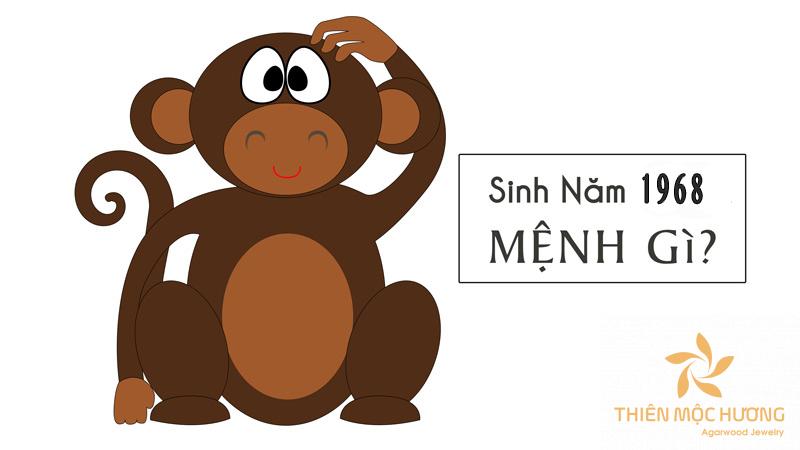 Sinh năm 1968 mệnh gì, tuổi con gì, hợp màu gì?