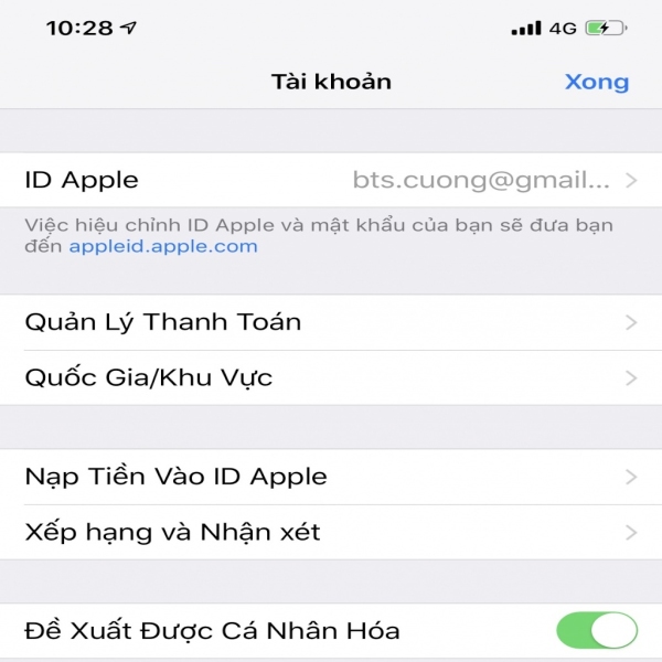 Hướng dẫn chuyển vùng App Store từ Trung Quốc về Việt Nam