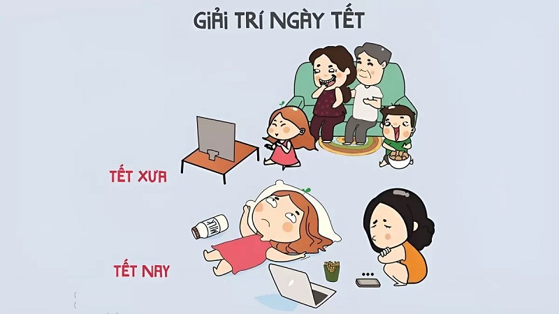 Meme Tết hài hước, thú vị cho năm mới nhiều niềm vui