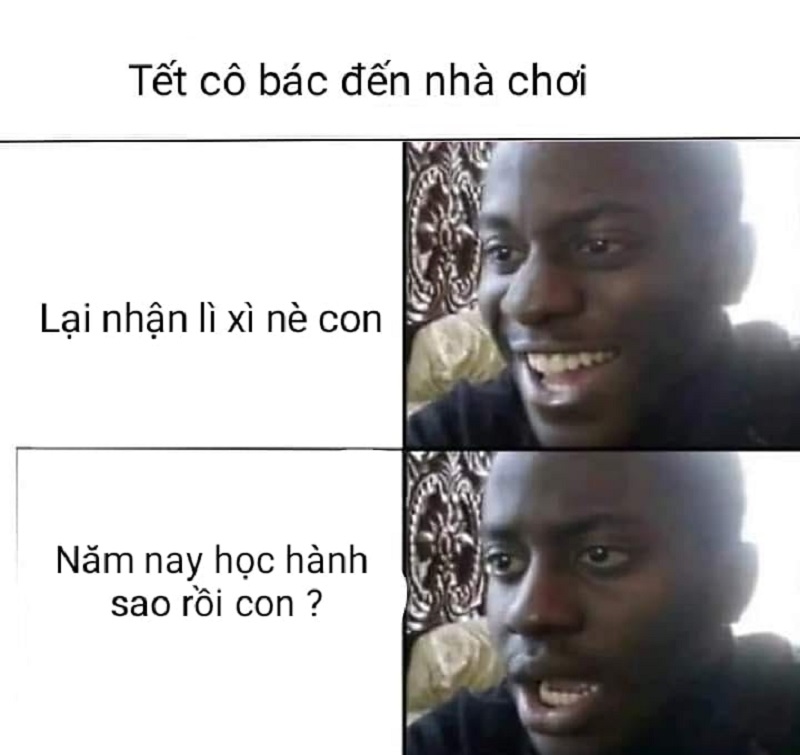 Meme Tết hài hước, thú vị cho năm mới nhiều niềm vui