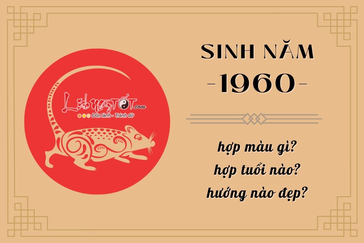 Bí mật của người sinh năm 1960: mệnh số, tuổi con, và vận mệnh cuộc đời