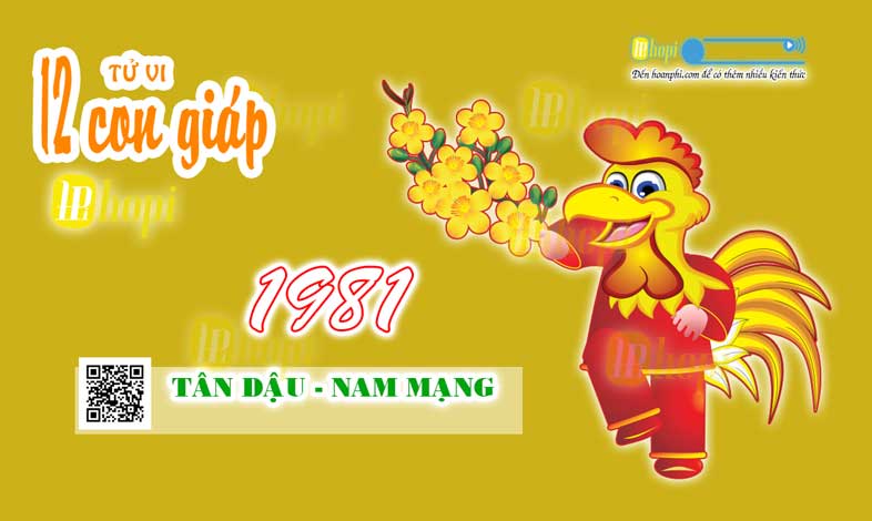 Tử Vi Tuổi Tân Dậu 1981 Nam Mạng năm Ất Tỵ 2025