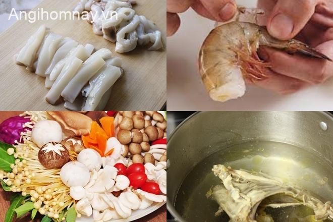 Cách nấu lẩu hải sản ngọt thập cẩm vị “umami” thơm ngon ngày cuối tuần