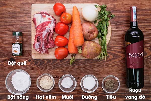 Cách nấu bò sốt vang thơm mềm, ngon đúng điệu