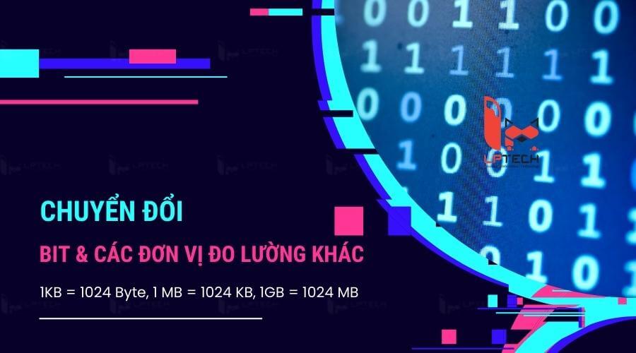 Bit là gì? Byte là gì? 1 Bit bằng bao nhiêu Byte?