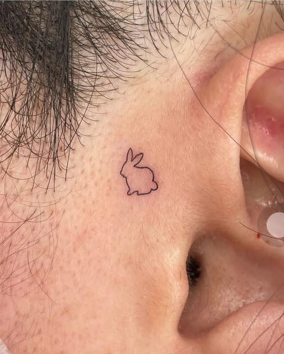 150 hình xăm con thỏ mini dễ thương và độc đáo nhất - Genztattoo