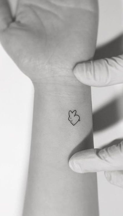 150 hình xăm con thỏ mini dễ thương và độc đáo nhất - Genztattoo