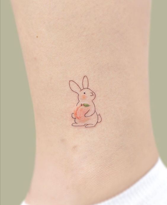 150 hình xăm con thỏ mini dễ thương và độc đáo nhất - Genztattoo