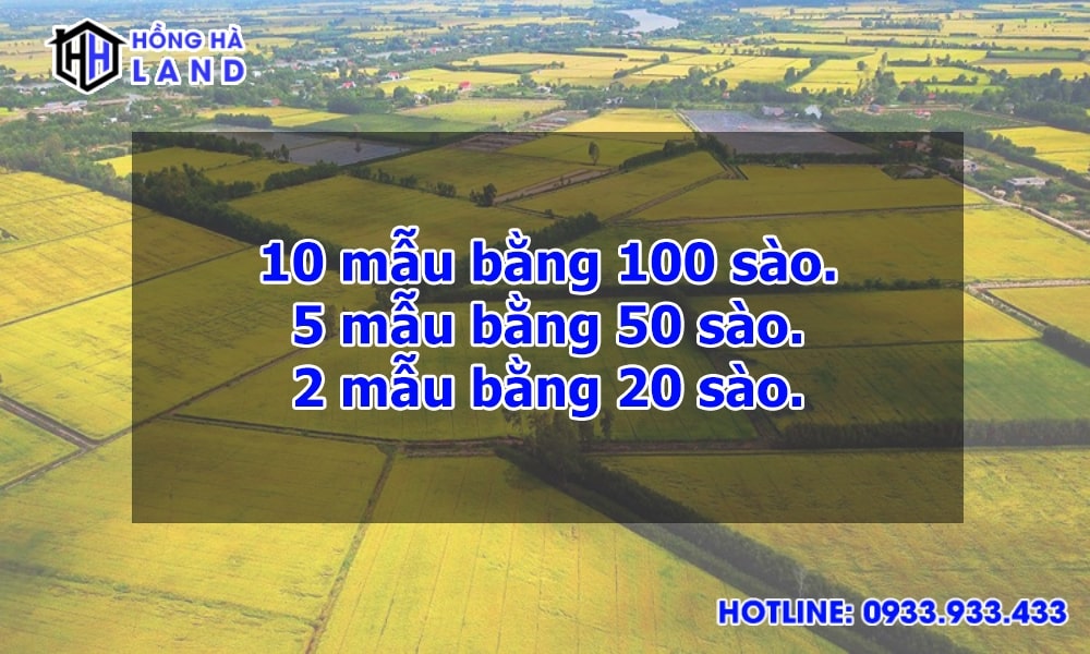 1ha bằng bao nhiêu m2 km2 ? | Quy đổi dễ dàng và chính xác