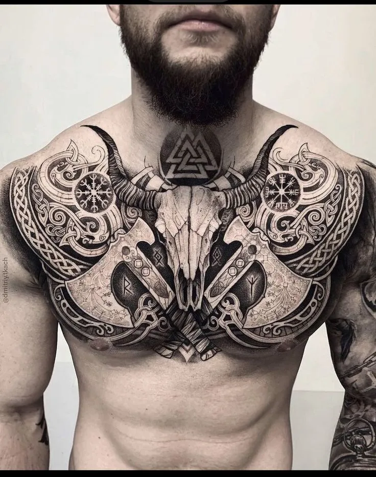 Gợi ý 1001+ mẫu hình xăm ở ngực đẹp mắt và ấn tượng nhất - Genztattoo