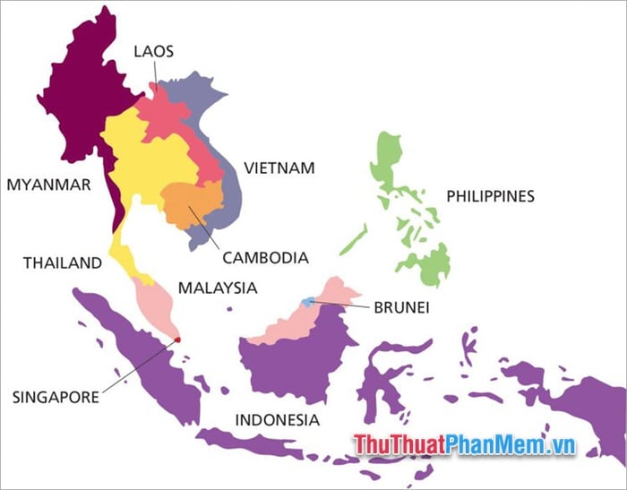 Khám phá lá cờ của 11 quốc gia Đông Nam Á