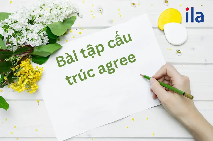 Cấu trúc agree, agree đi với giới từ gì & bài tập có đáp án