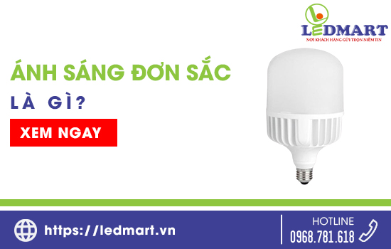 Ánh sáng đơn sắc là gì?