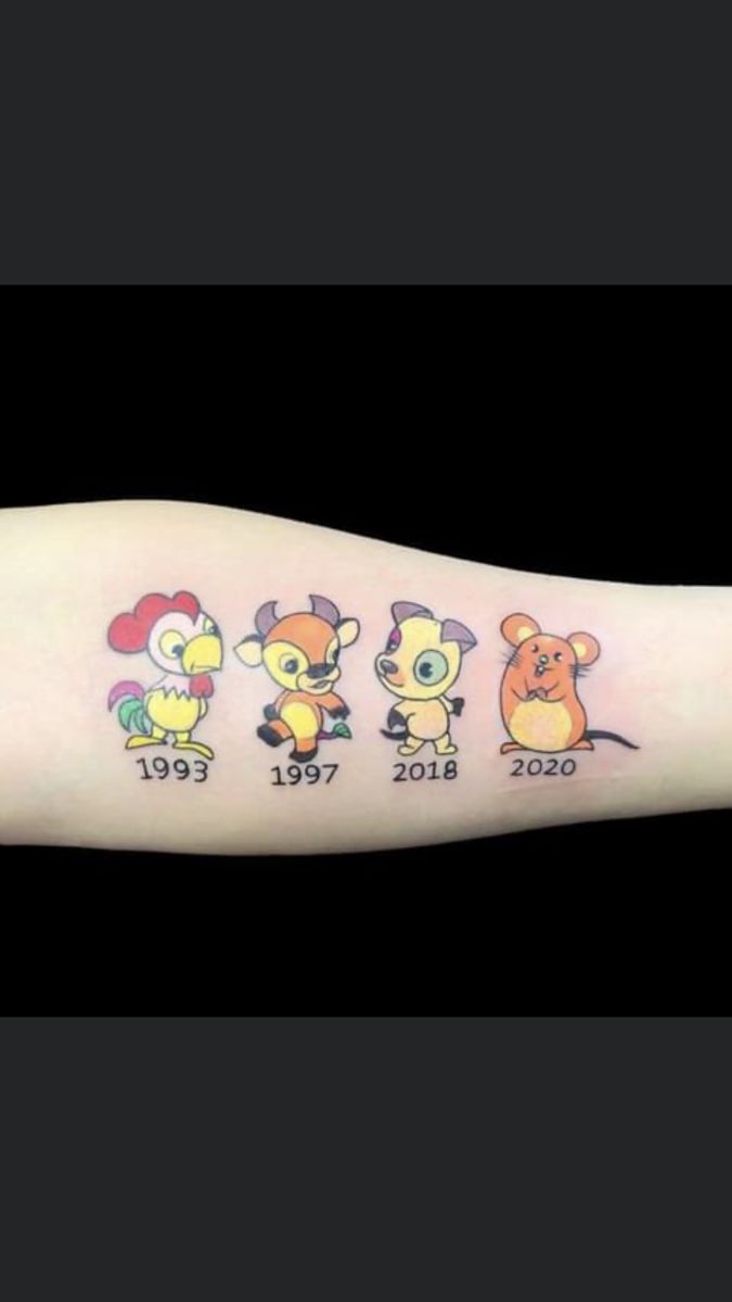 333+ hình xăm gia đình con giáp cực đáng yêu - Genztattoo