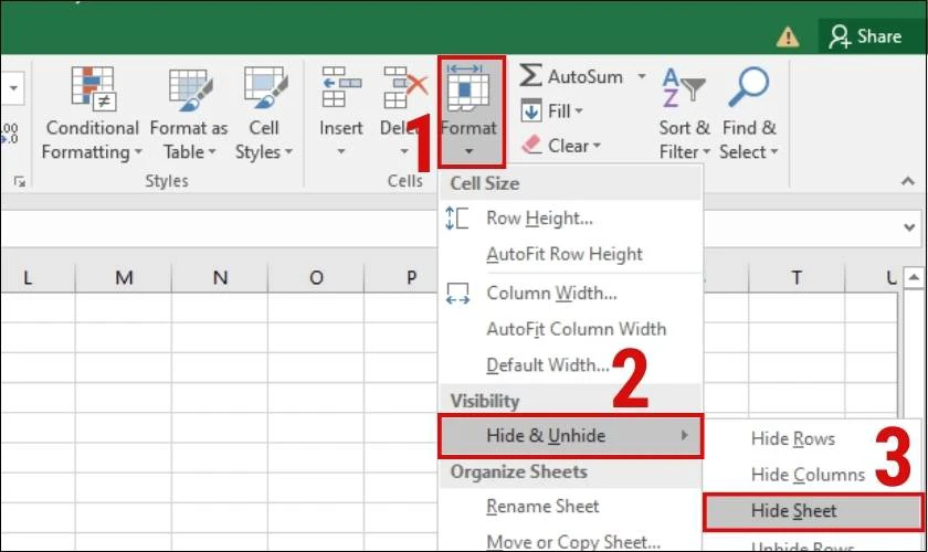 Hướng dẫn cách ẩn cột trong Excel đơn giản chi tiết nhất