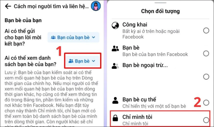 Cách ẩn danh sách bạn bè trên Facebook đơn giản 2024