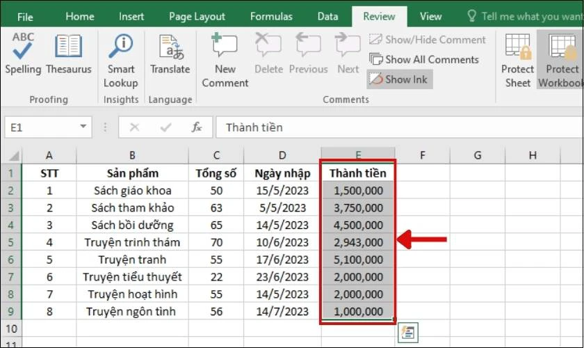 Hướng dẫn cách ẩn cột trong Excel đơn giản chi tiết nhất